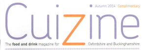 Cuizine Autumn 2014 masthead